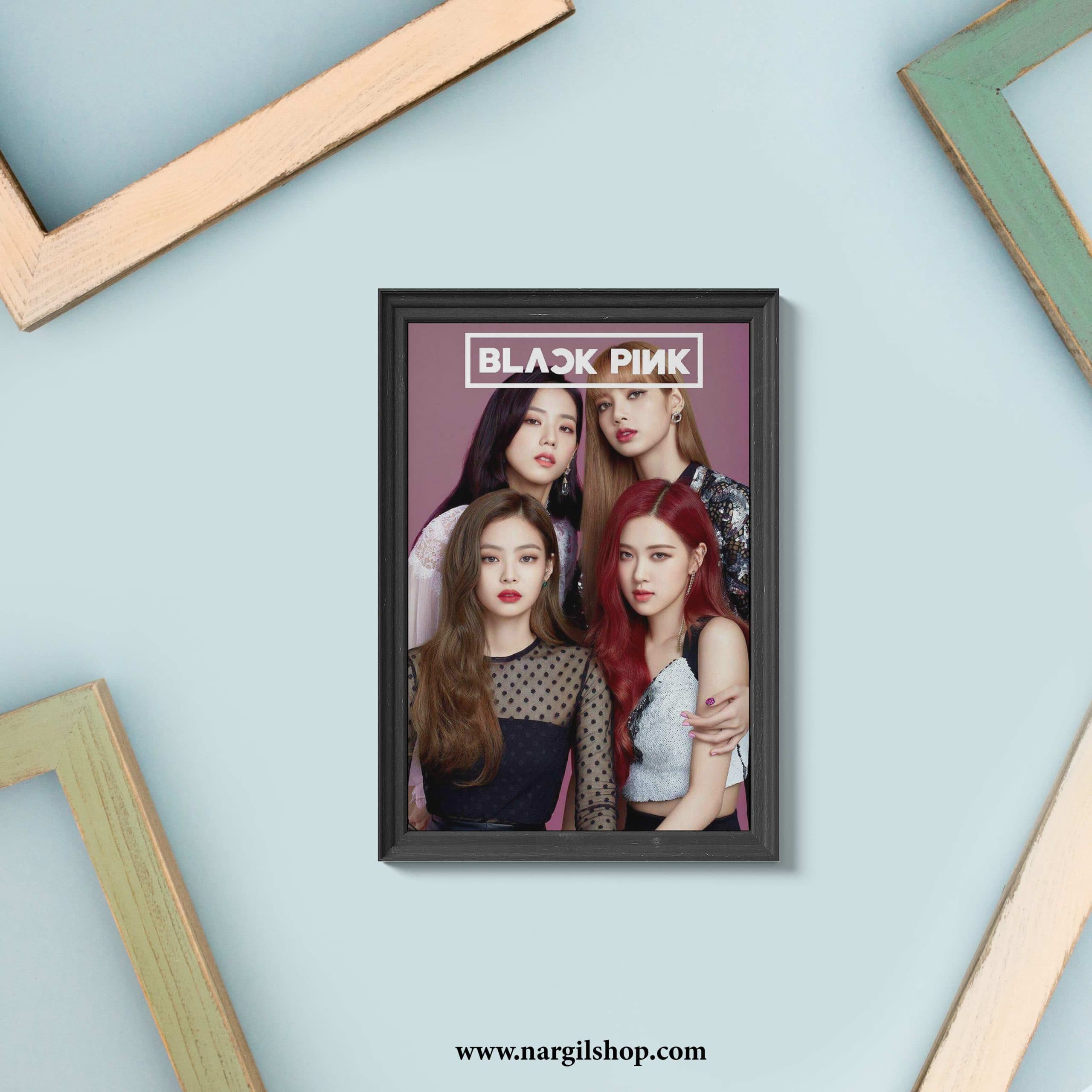 تابلو موسیقی 12 | music – Black Pink Frame 12