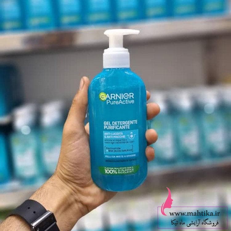 ژل شستشوی صورت گارنیه Garnier Pure Active