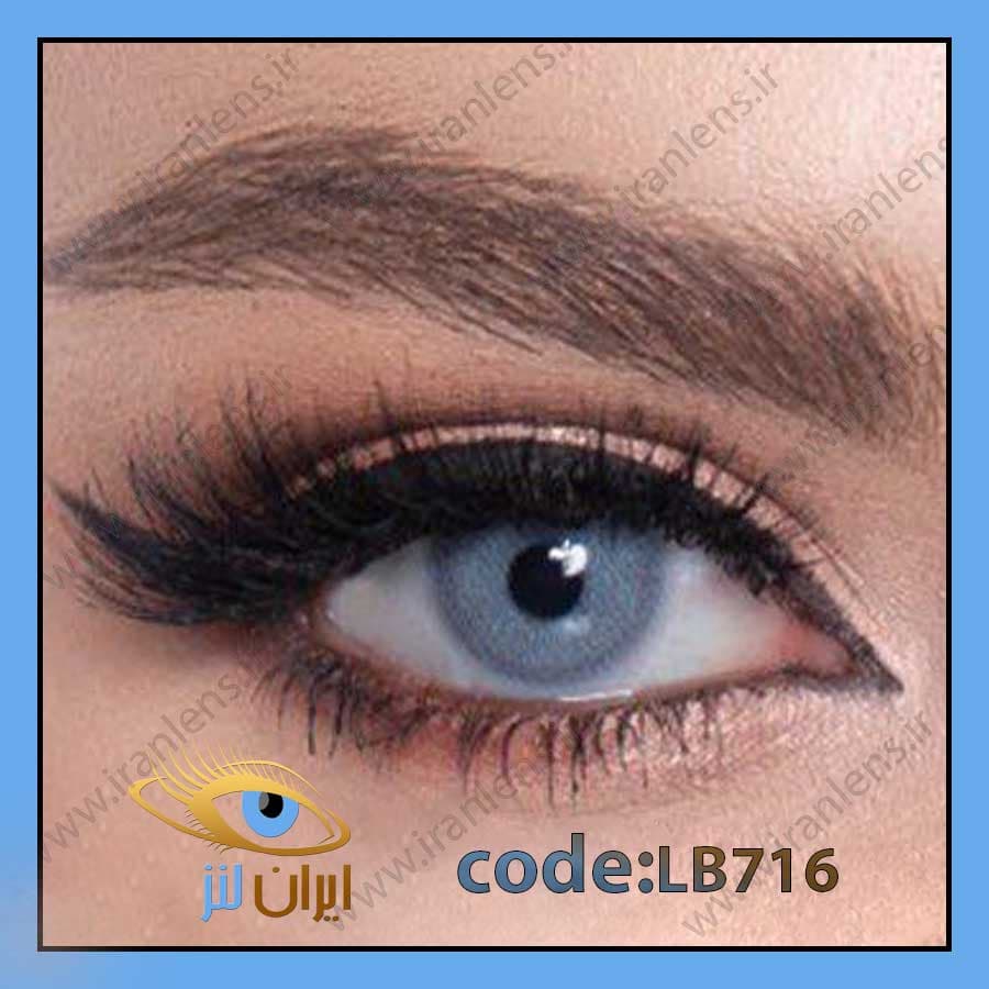 لنز رنگی پیکسی گری سالانه کد LB716