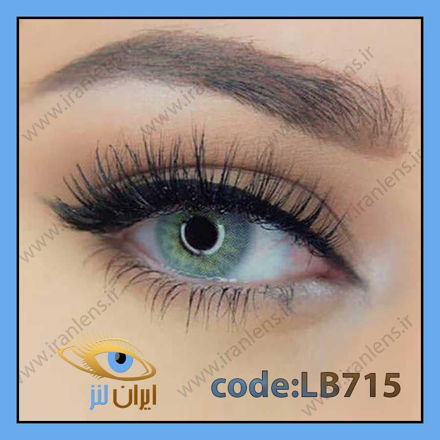 لنز طبی رنگی امرالد سالانه کد LB715