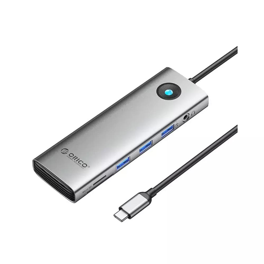 هاب 10 پورت Type-C اوریکو Orico PW11-10P Type-C 10 in 1 Docking Station