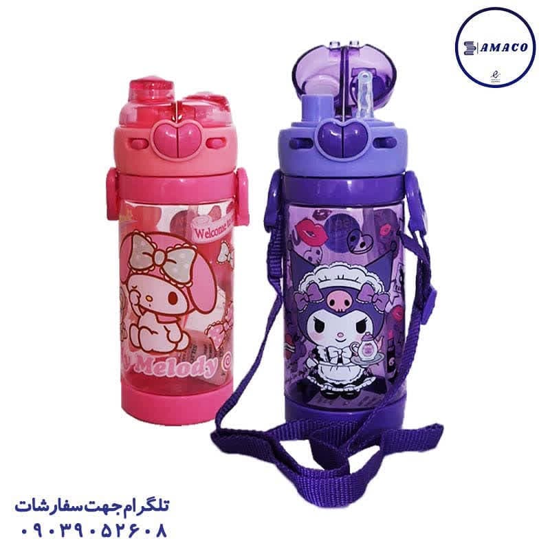 ** – قمقمه فانتزی 2 حالته دکمه قلبی کد 77-MS