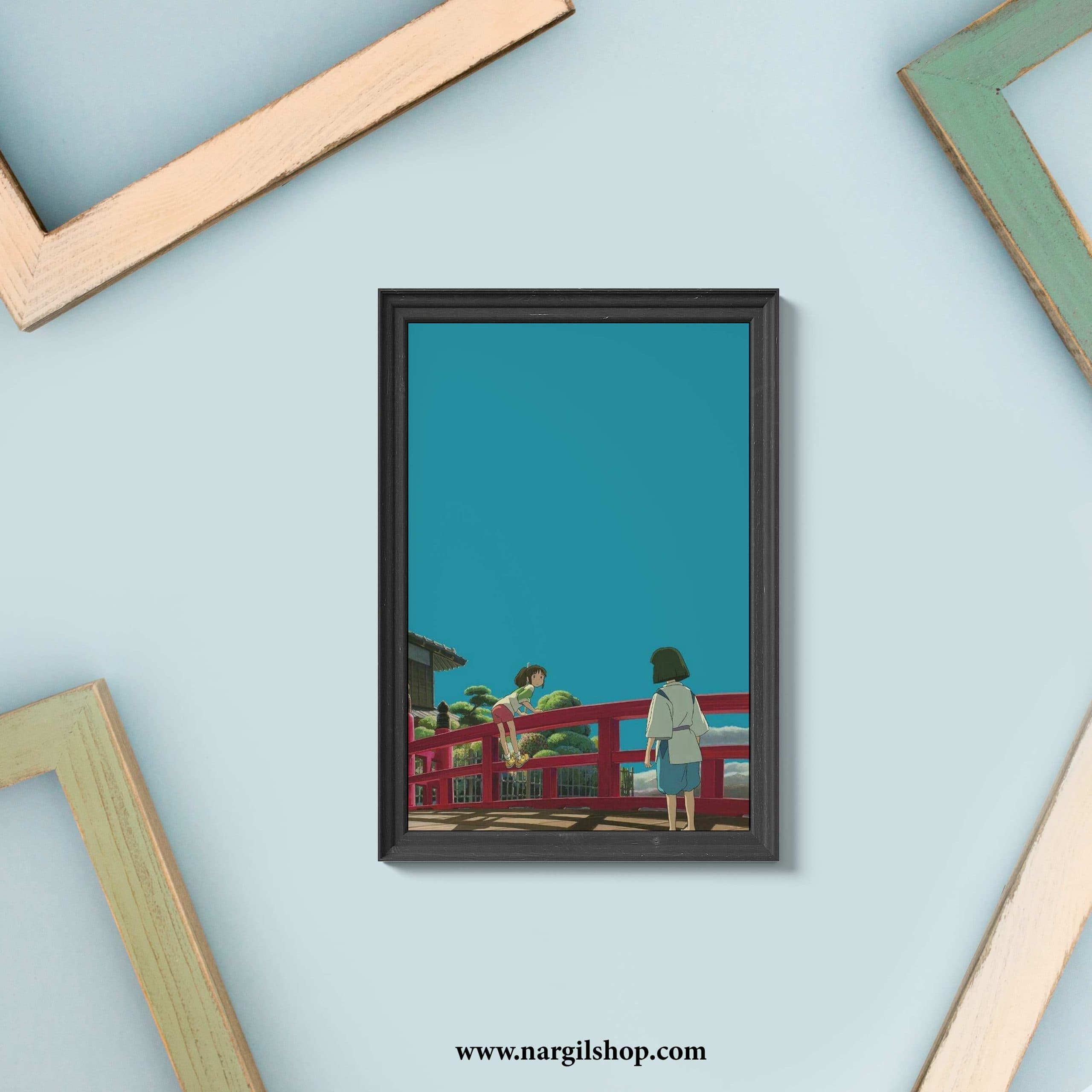 تابلو انیمه شهر اشباح 18 | Anime Spirited away Frame 18