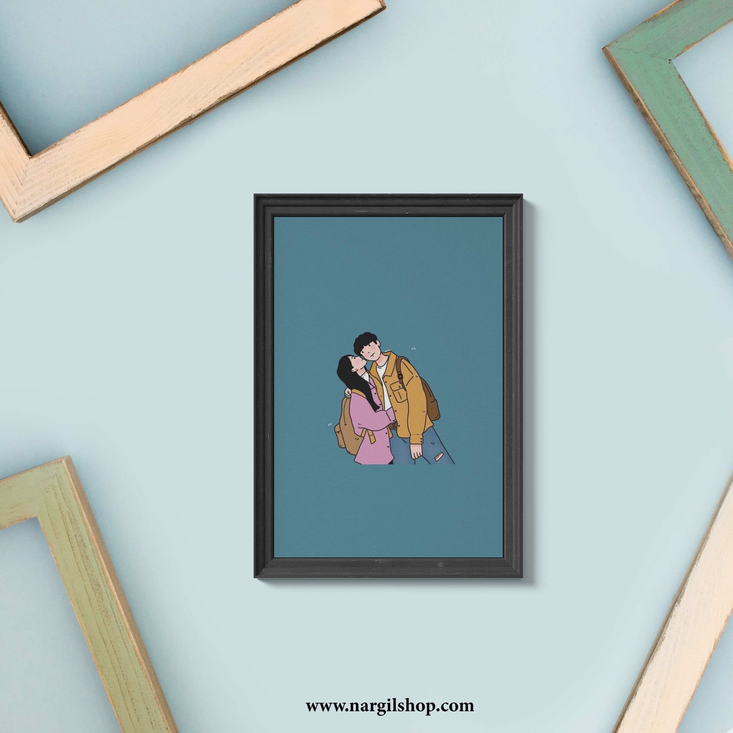 تابلو عاشقانه 20 | Romantic Love Frame 20