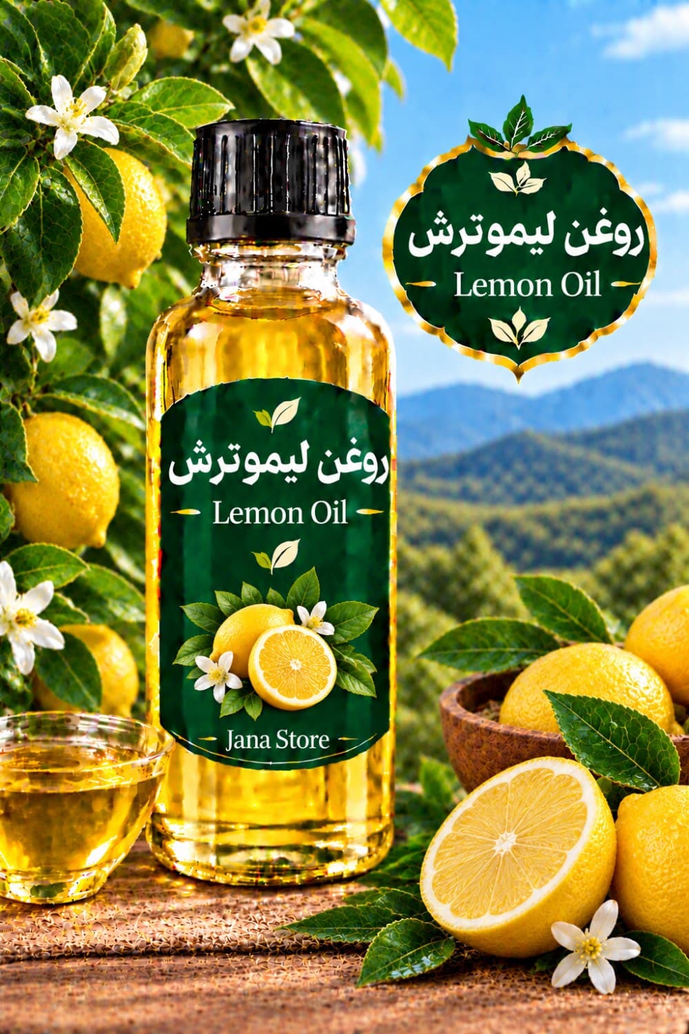 روغن لیمو ترش (120میلی )