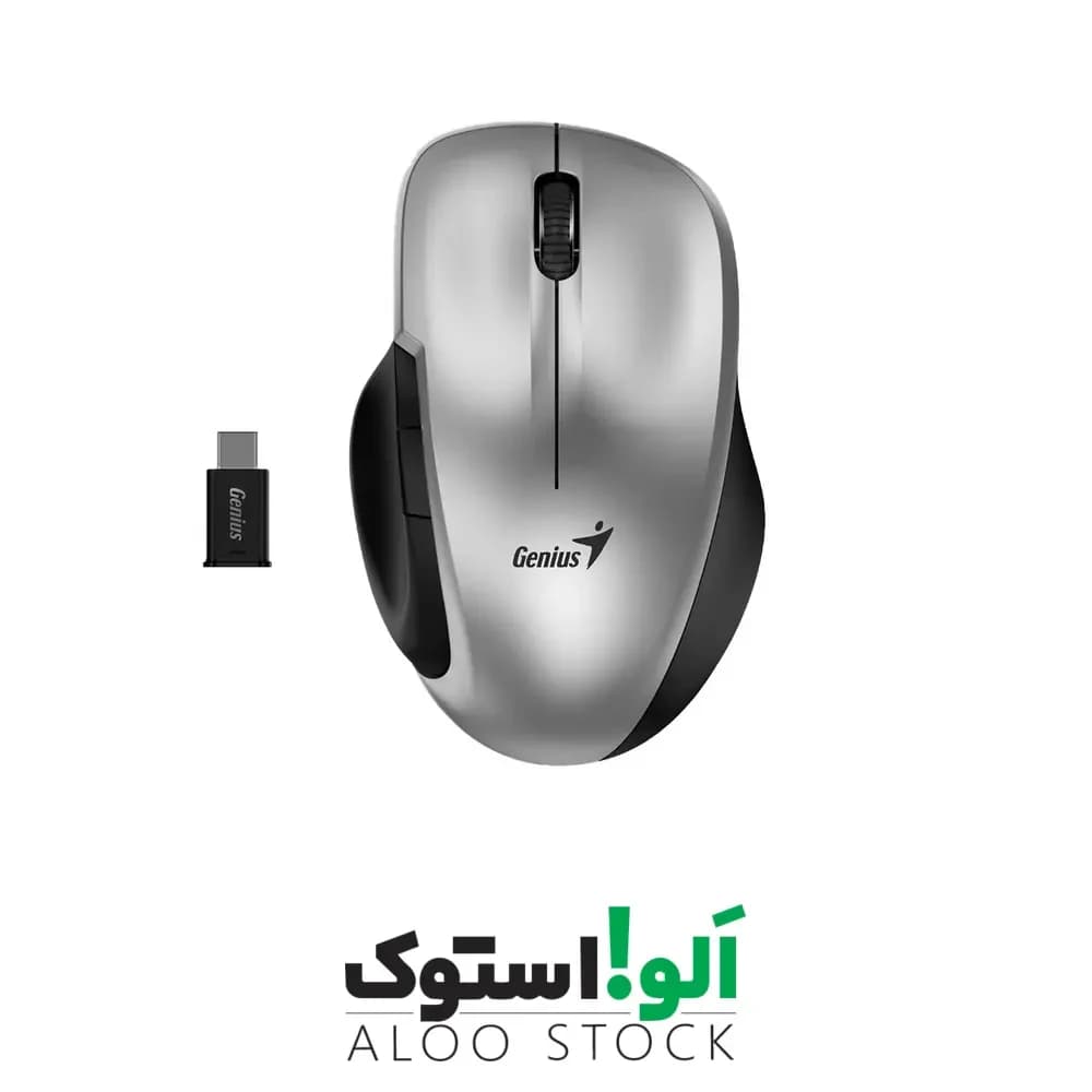 ماوس بی‌سیم جنیوس Genius Ergo 8200S Wireless Mouse Type-C — تصویر ۴