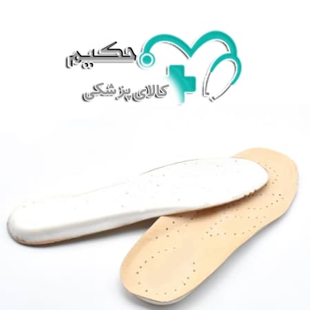 کفی ارتوپدی فوم با رویه چرم فوت‌کر