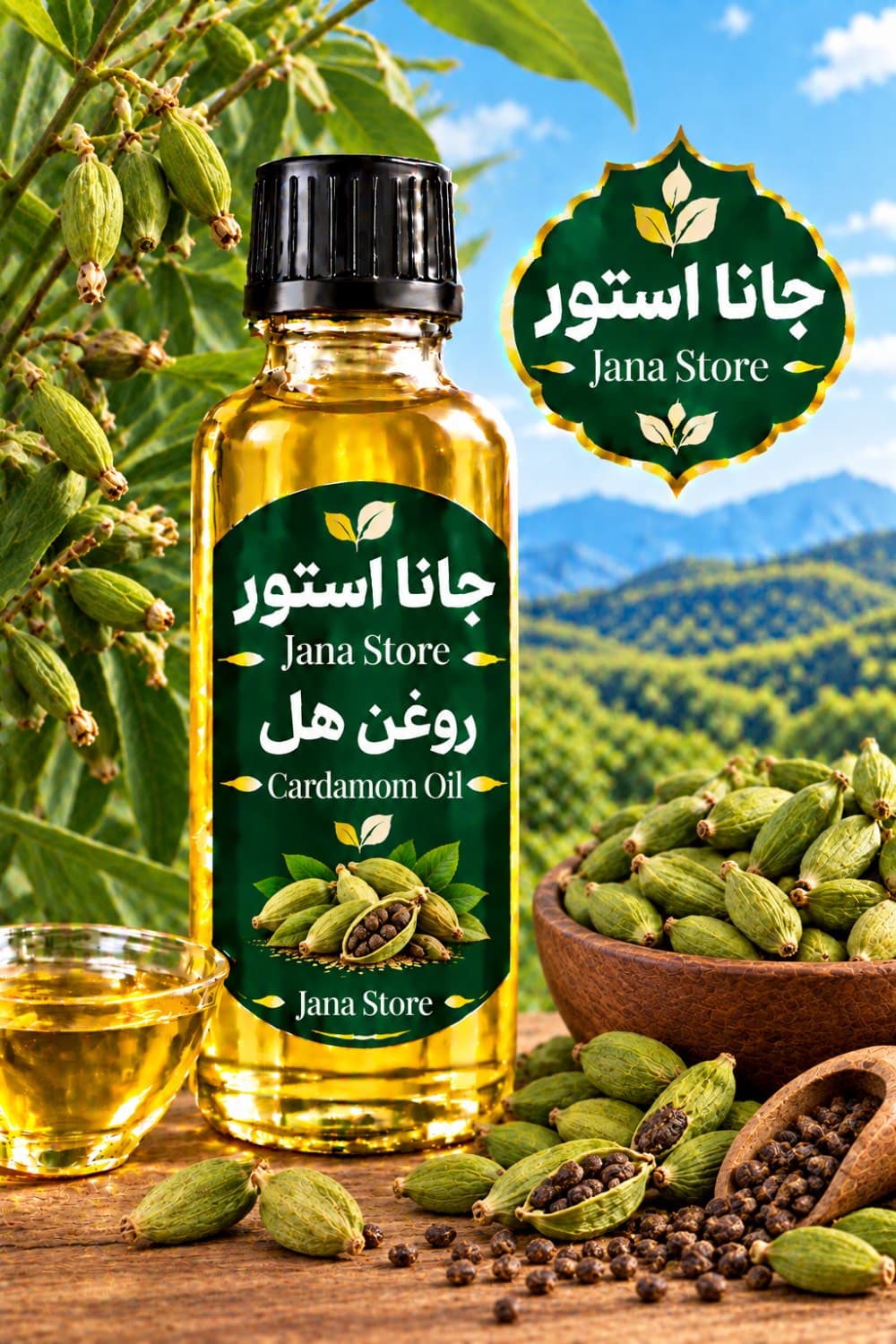 روغن هل (120میلی )