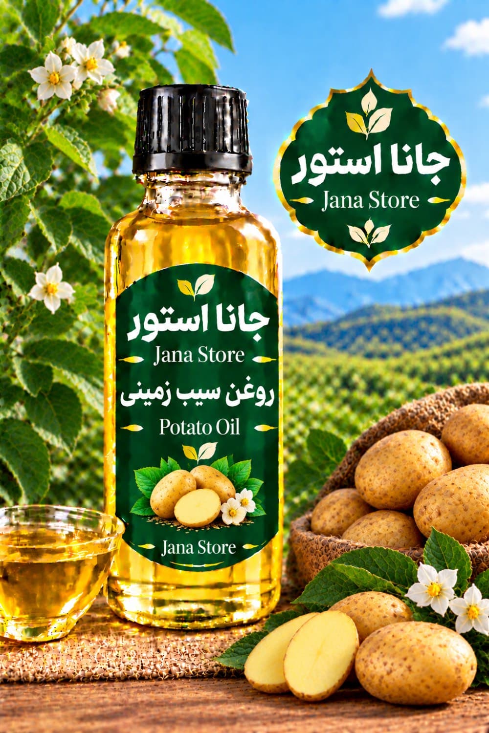 روغن سیب زمینی (120میلی ) — تصویر ۲