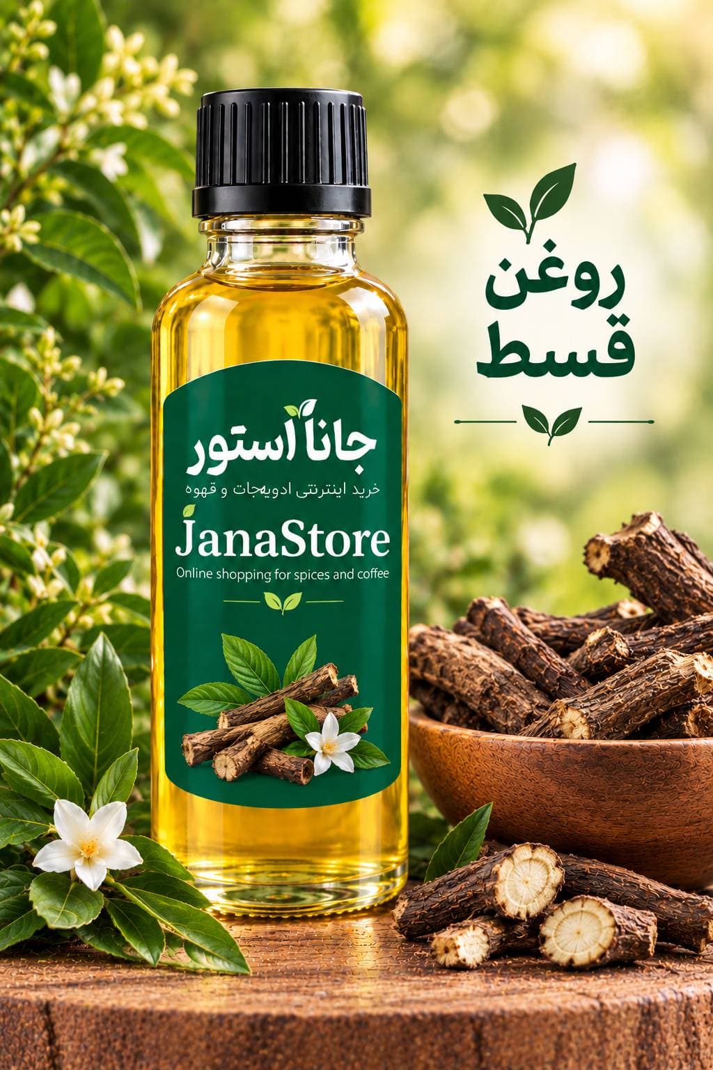 روغن قسط (60میلی )