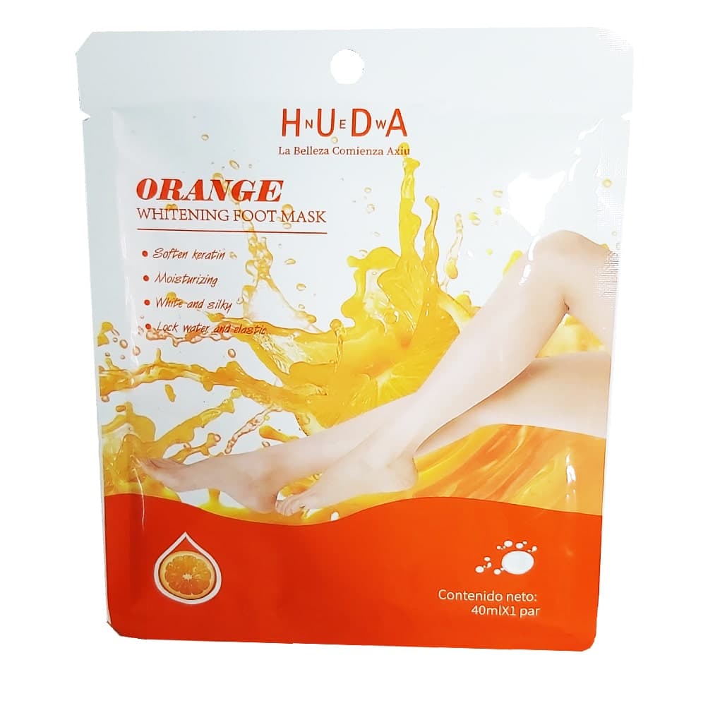 ماسک ورقه ای پا عصاره پرتقال 40 گرمی برند HNUEDWA