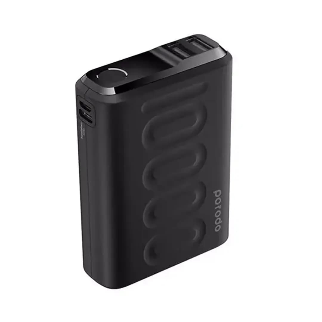 پاور بانک 10000 میلی آمپر پرودو PORODO PD-1092 BK — تصویر ۳
