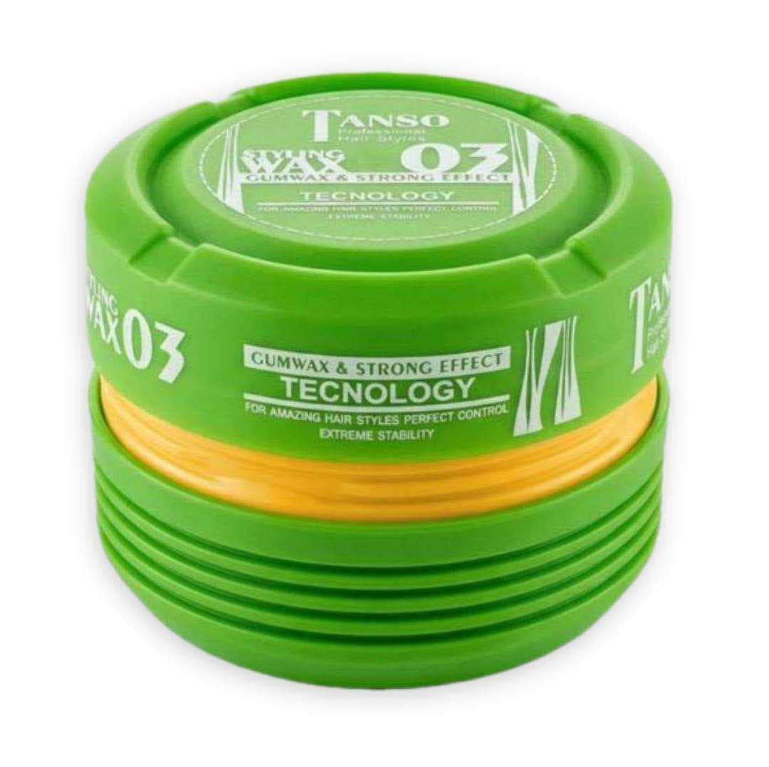 چسب مو تانسو TANSO مدل گام وکس GumWax شماره 03 سبز حجم 175 میل