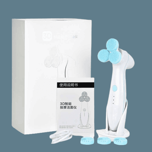 فیس براش شارژی ضد آب مدل facial cleansing spain brush — تصویر ۵