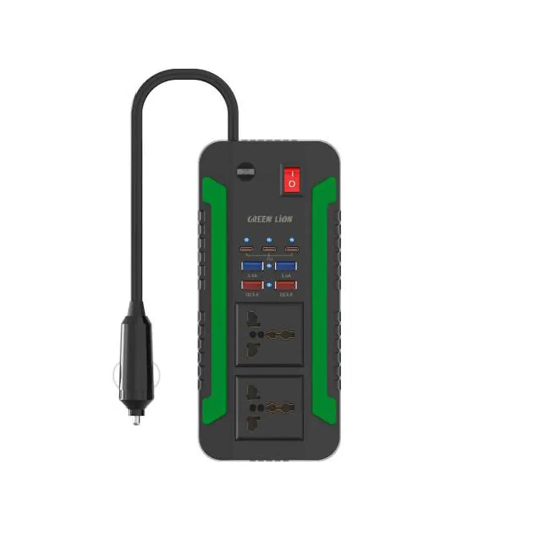 اینورتر فندکی ماشین گرین لاین Green Lion Spark 300w