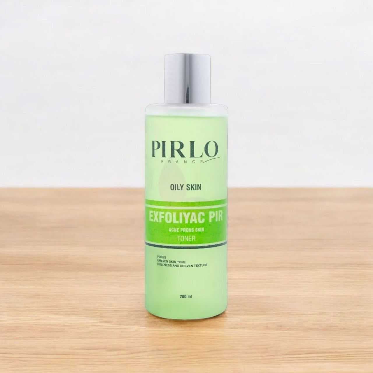 تونر آبرسان صورت پوست چرب و جوشدار پیرلو PIRLO مدل Exfoliyac Pir حجم 200 میل — تصویر ۲