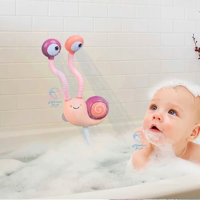 دوش حلزون شارژی بث تویز Bath Toys 811 — تصویر ۳