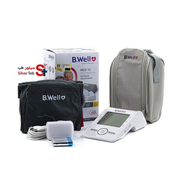 فشارسنج بازویی دیجیتال به همراه آداپتور مدل Med-55 بی ول — تصویر ۲