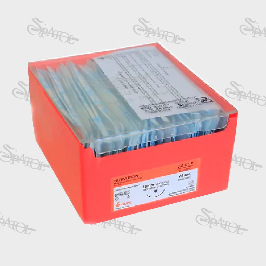 نخ بخیه ویکریل جذبی سوپا SUPABONبسته بندی 36عددی
