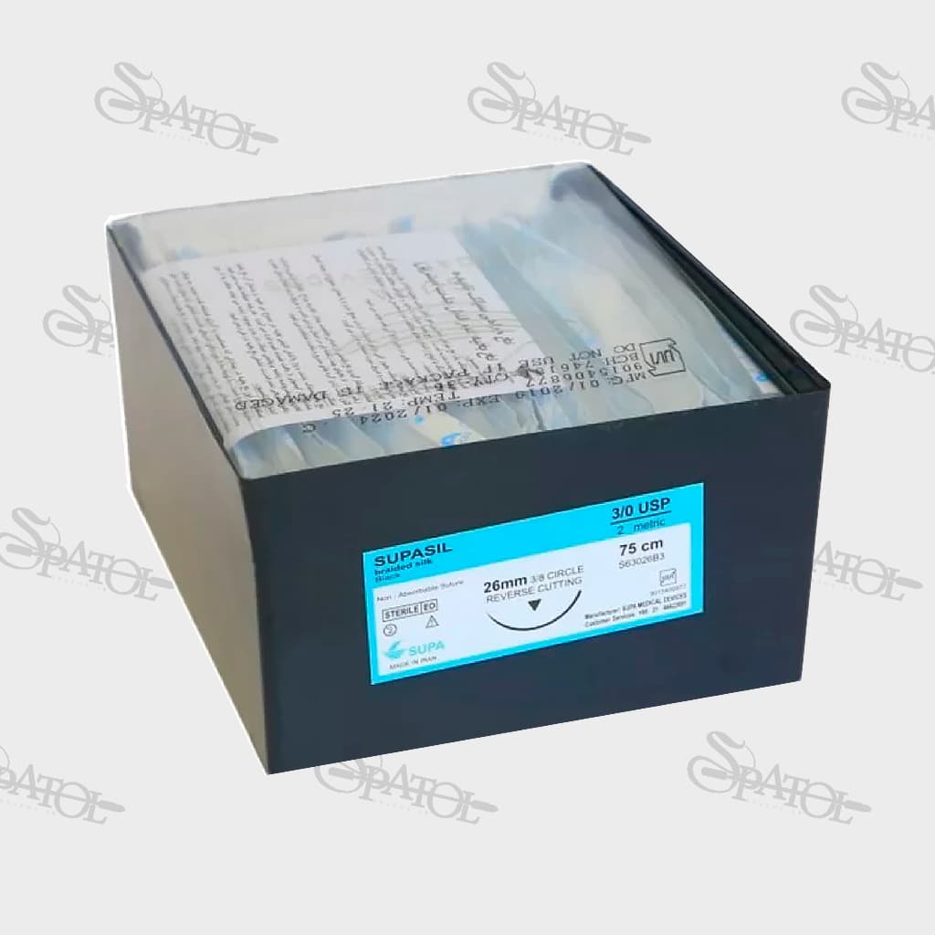 نخ بخیه سیلک سوپا SUPASILK بسته بندی 36 عددی — تصویر ۲
