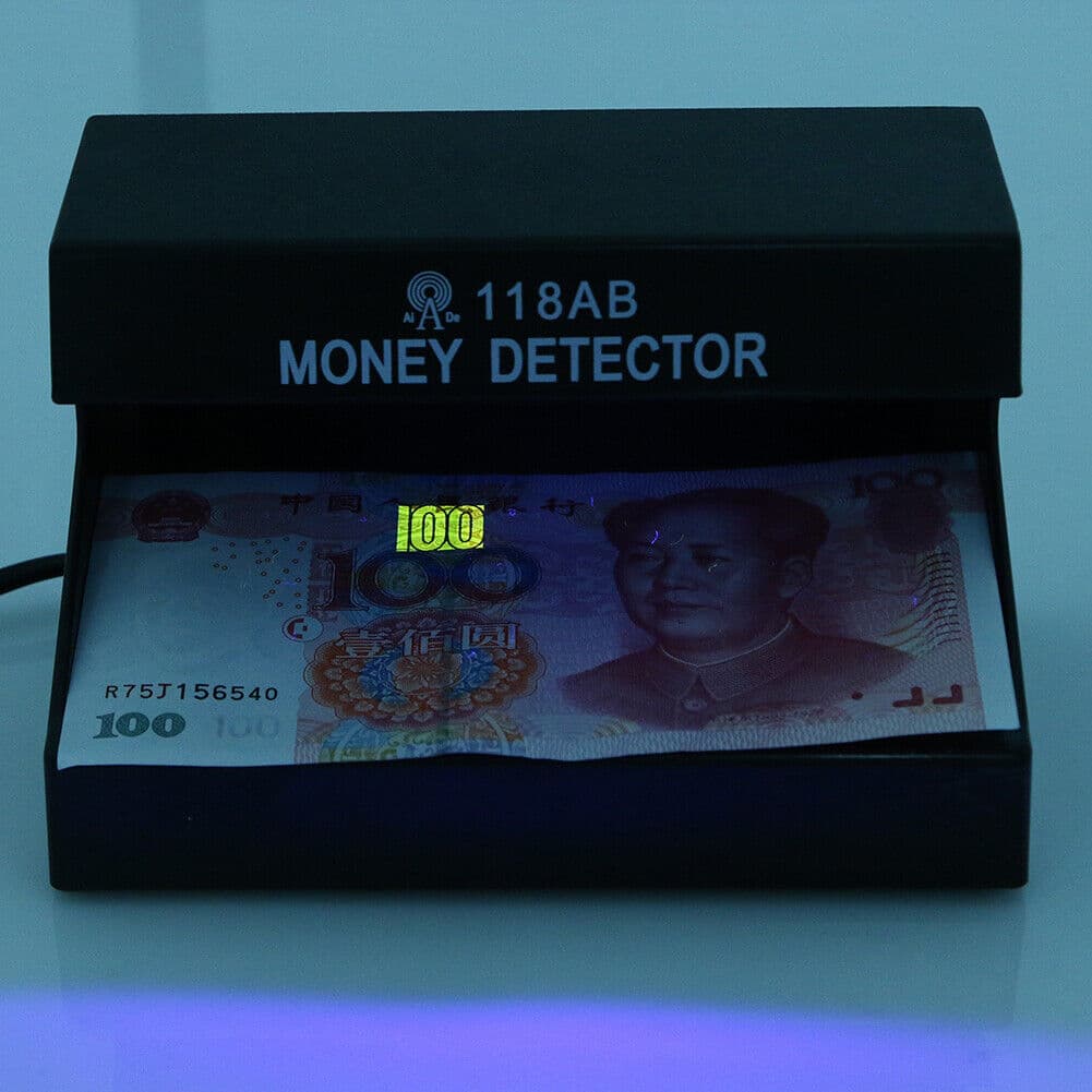 دستگاه تشخیص اصالت اسکناس مدل برقی AD-118AB — تصویر ۷