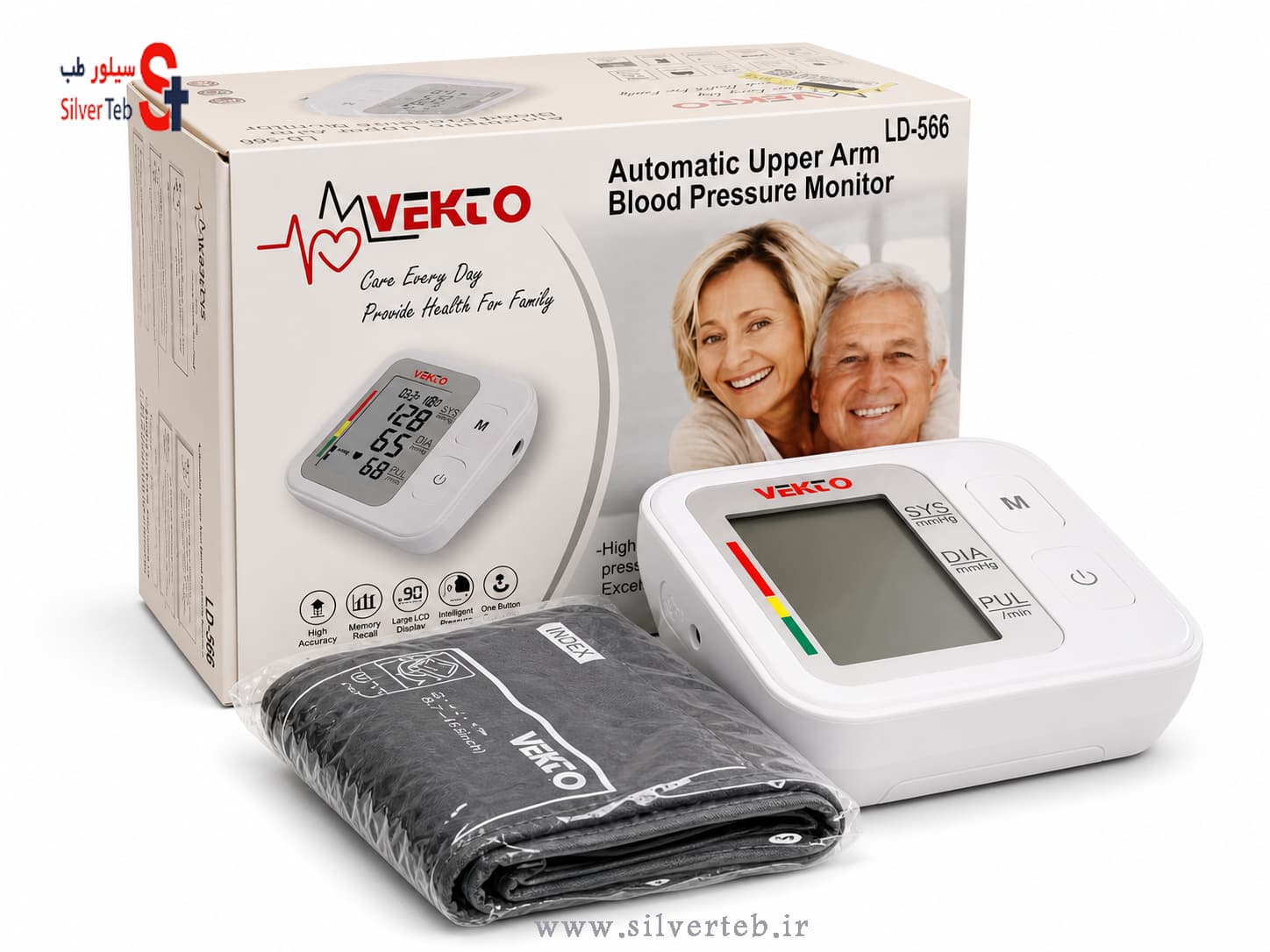 فشارسنج بازویی سخنگو وکتو مدل LD-566 ا VEKTO (سخنگو)