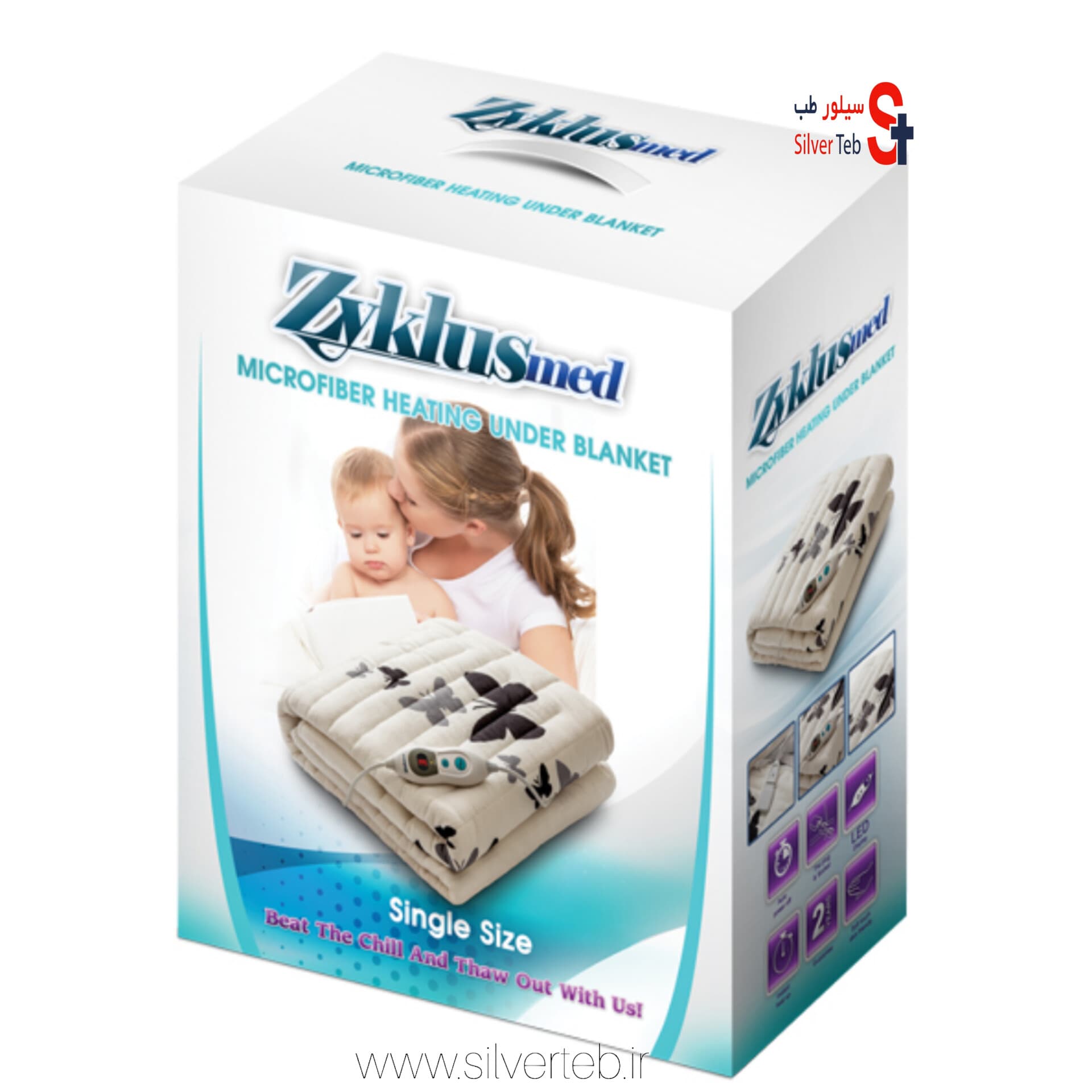 تشک برقی تک نفره زیکلاس مد ZYK-3