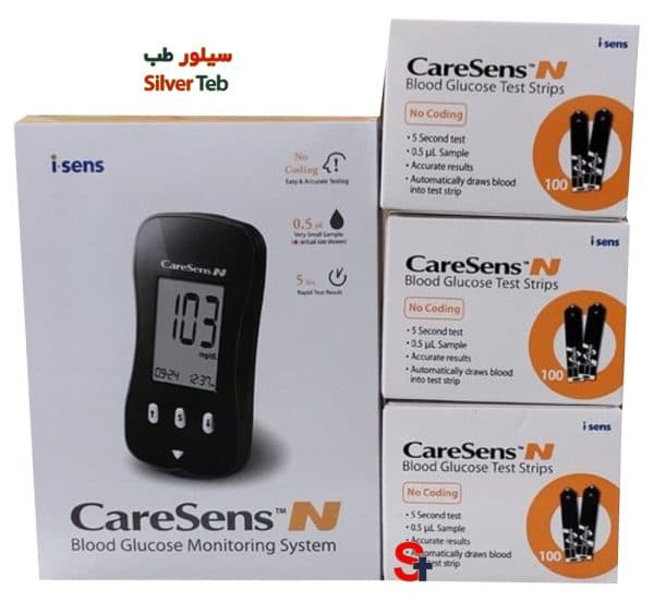 دستگاه اندازه گیری قند خون کرسنس ا BLOOD GLUCOSR MONITORING
