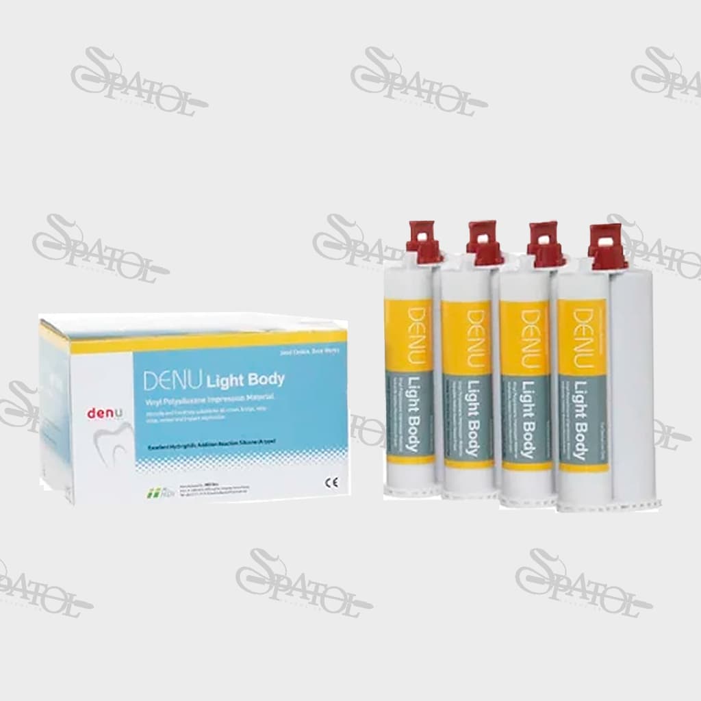 واش قالبگیریAسیلیکون دنو لایت بادی Light Body برند Denu