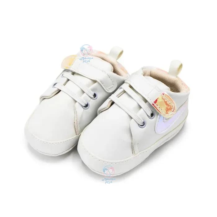 پاپوش بغل 2 خط صورتی چسبی مستر شوز Mr Shoes — تصویر ۲