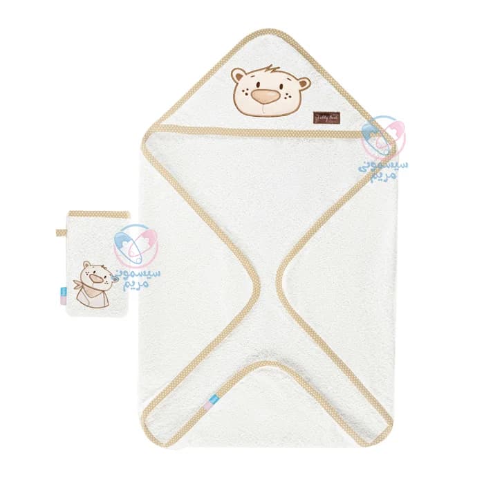 ست حوله دو تیکه رزبرن Roseborn Teddy Bear