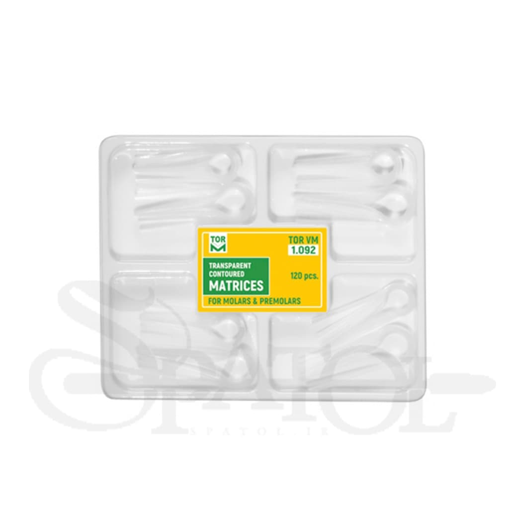کیت نوار ماتریس مولار و پرمولار فرم داده شده 1.092 برند TorVM — تصویر ۲