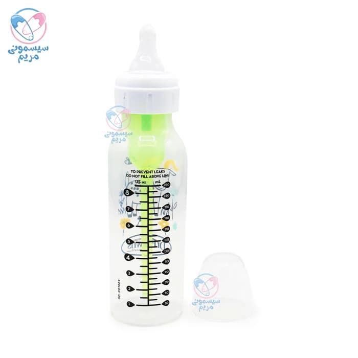 شیشه شیر 250 میل طلقی دکتر براون بز Dr.Brown’s 81107 — تصویر ۲
