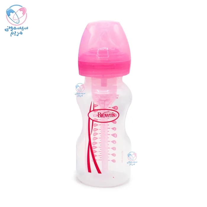 شیشه شیر 270 میل تپل بدون جعبه دکتر براون 92602 Dr.Brown’s — تصویر ۵