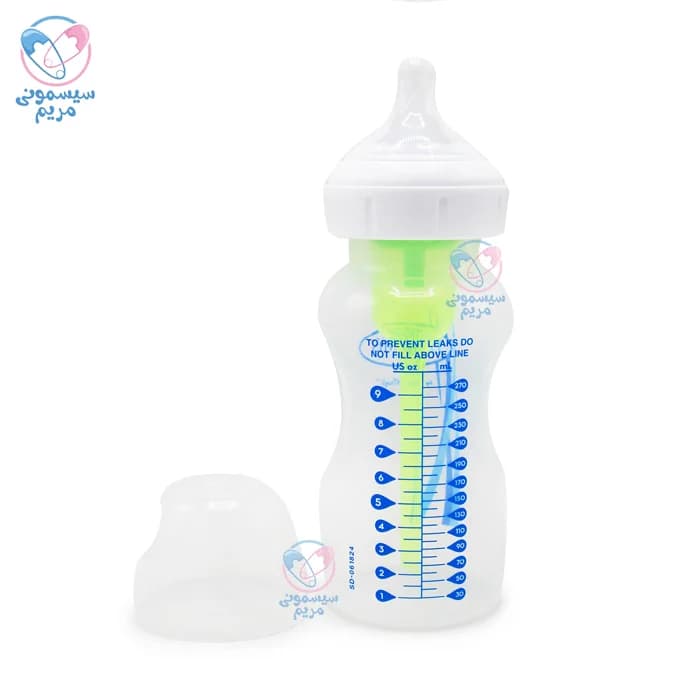 شیشه شیر 270 میل تپل بدون جعبه دکتر براون 92602 Dr.Brown’s — تصویر ۴