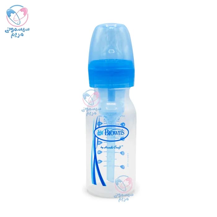 شیشه شیر پلیمری 120 میل تکی بدون جعبه دکتر براون Dr.Brown’s