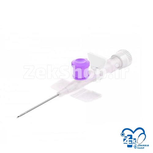 آنژِیوکت بنفش(بسته 100عددی)