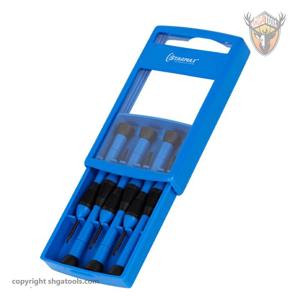 ست پیچ گوشتی ساعتی ستاره ای استارمکس 6 عددی مدل SHS-15S006MT — تصویر ۲