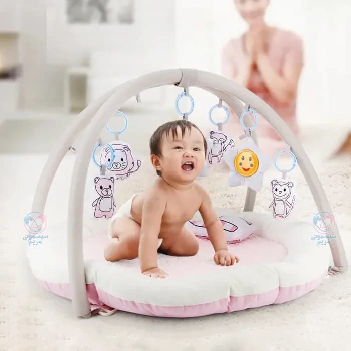 تشک بازی کیکابو سافت تاچ Kikkaboo Soft Touch Giraffe — تصویر ۳