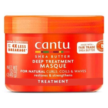 ماسک موی ترمیم کننده عمیق شی باتر کنتوcantu مدل Deep Treatment Masque حجم 340 میل