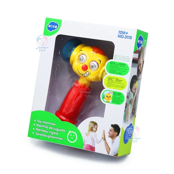 چکش موزیکال هولا تویز (هولی تویز) 3115 Hola Toys — تصویر ۴