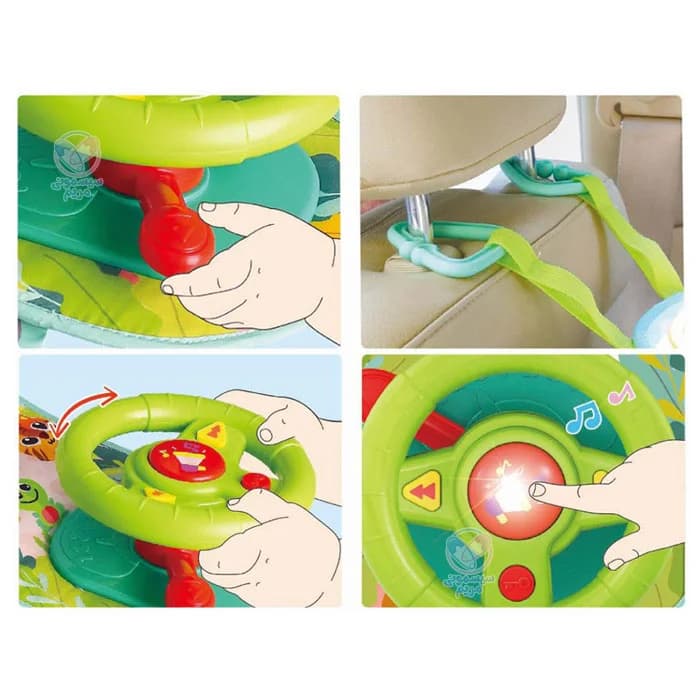فرمان پشت صندلی ماشین موزیکال هولا تویز (هولی تویز) 993 Hola Toys — تصویر ۶