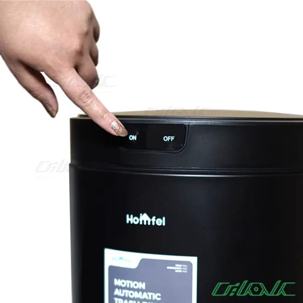 سطل زباله هوشمند گرد هومفل مدل 183-123 (20L) — تصویر ۵