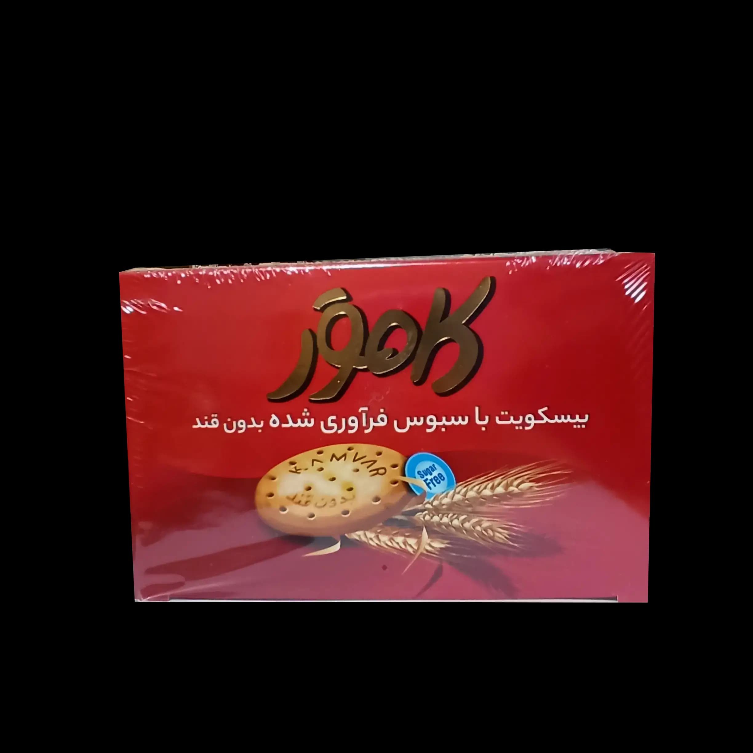 بیسکویت سبوس دار بدون قند کامور 220 گرمی