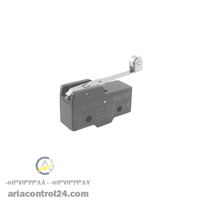 میکروسوئیچ زبانه بلندقرقره دار CM-1703