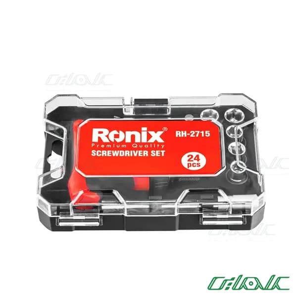 جعبه بیت و بکس 24 پارچه رونیکس مدل RH-2715 — تصویر ۴