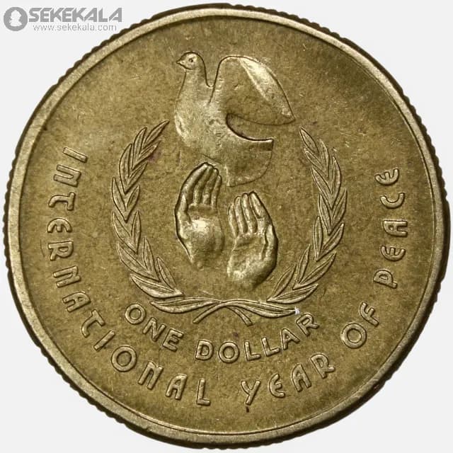 سکه 1 دلار یادبودی استرالیا 1986