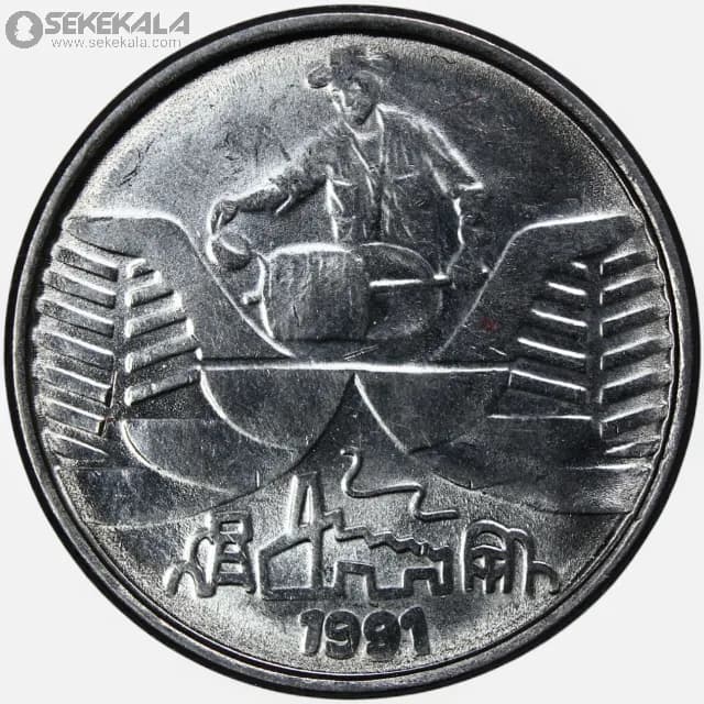 سکه 10 کروزیرو برزیل 1991 (UNC)