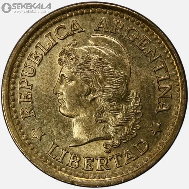 سکه 50 سنتاوو آرژانتین 1971 (UNC)