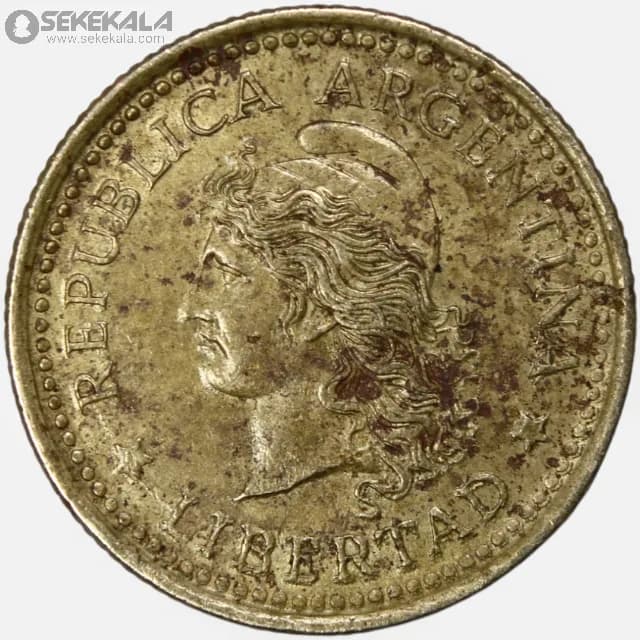 سکه 10 سنتاوو آرژانتین 1974